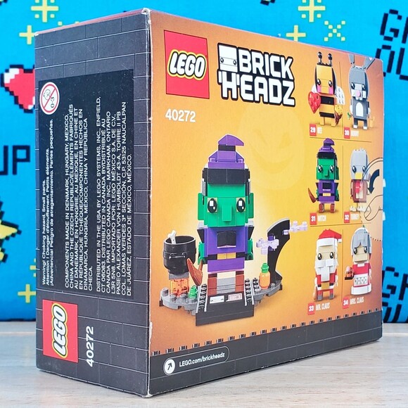 Lego BrickHeadz #31 WITCH #40272 2018 Halloween Building Toy 151 Pcs New - Picture 5 of 8